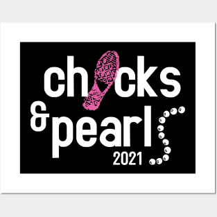 chucks and pearls 2021 Posters and Art